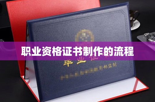 南投职业资格证书制作的流程