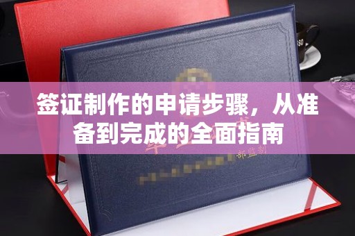 南投签证制作的申请步骤，从准备到完成的全面指南