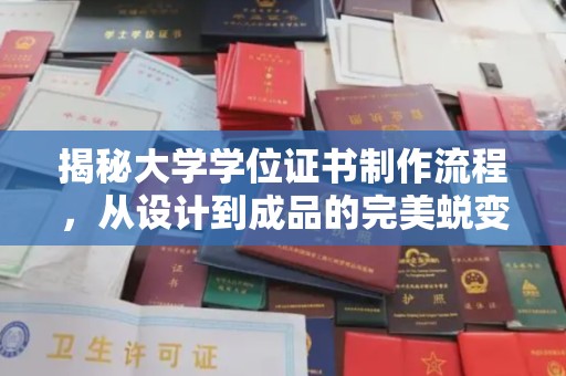 南投揭秘大学学位证书制作流程，从设计到成品的完美蜕变