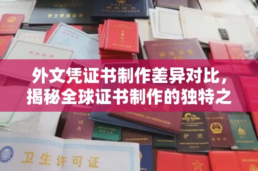 南投外文凭证书制作差异对比，揭秘全球证书制作的独特之处