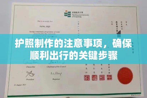 南投护照制作的注意事项，确保顺利出行的关键步骤